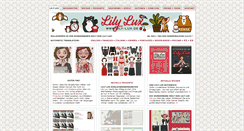Desktop Screenshot of lily-lux.de